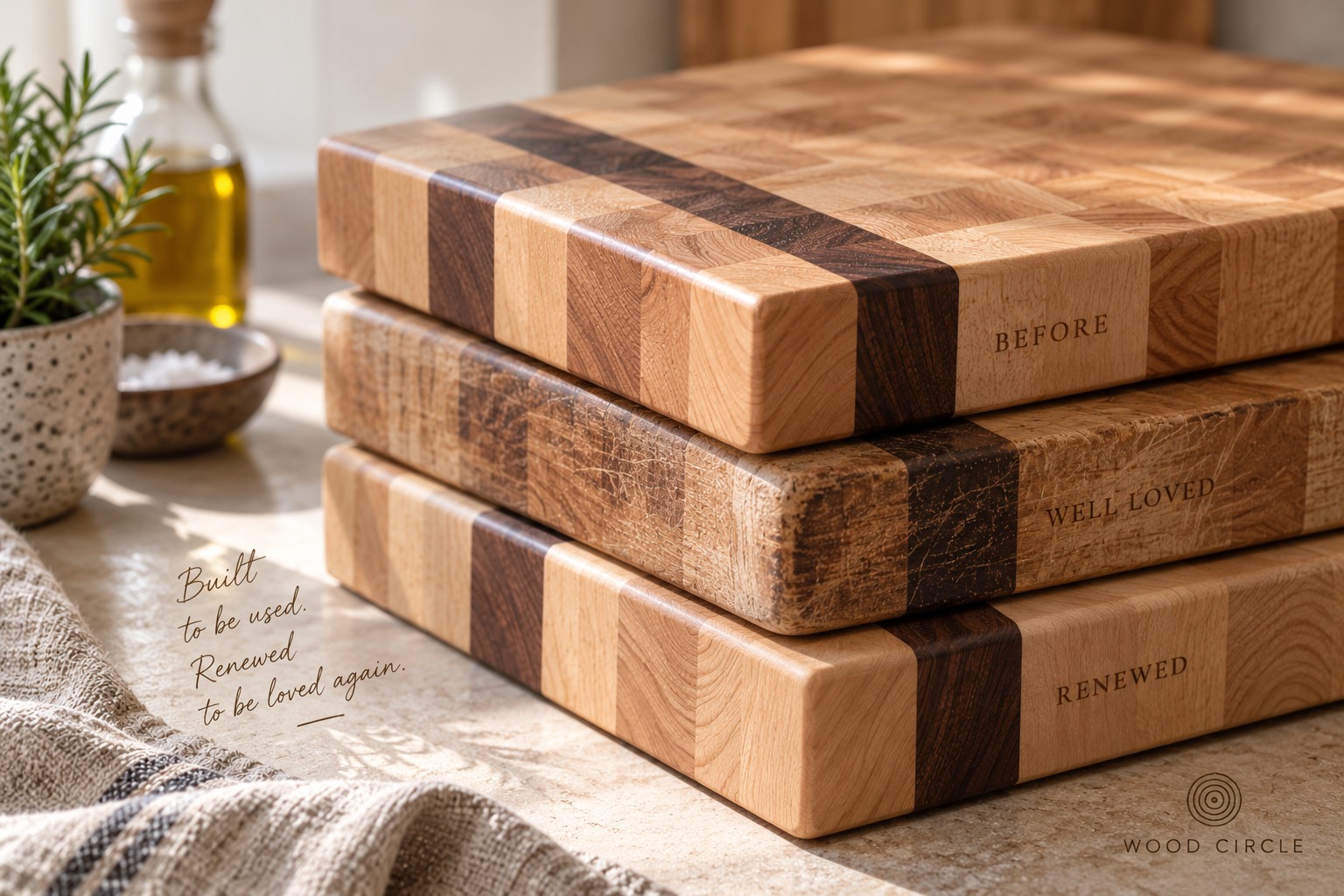 Renewed Wood Circle wooden product